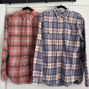 Men's J Crew Plaid Shirts